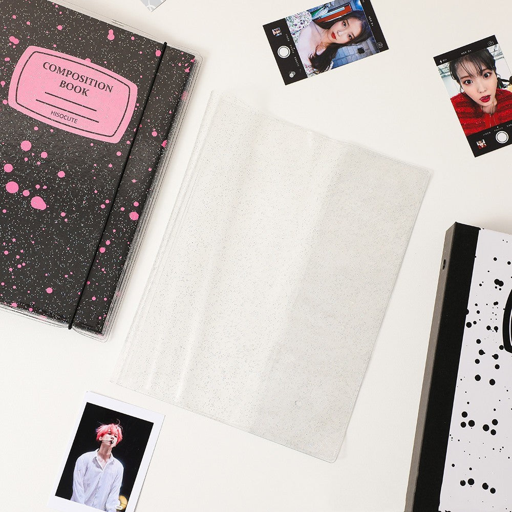 Splash Ink Simple A5 Loose-leaf Storage Book Mini Truck Card Binder 6 Holes Rope Journal Book